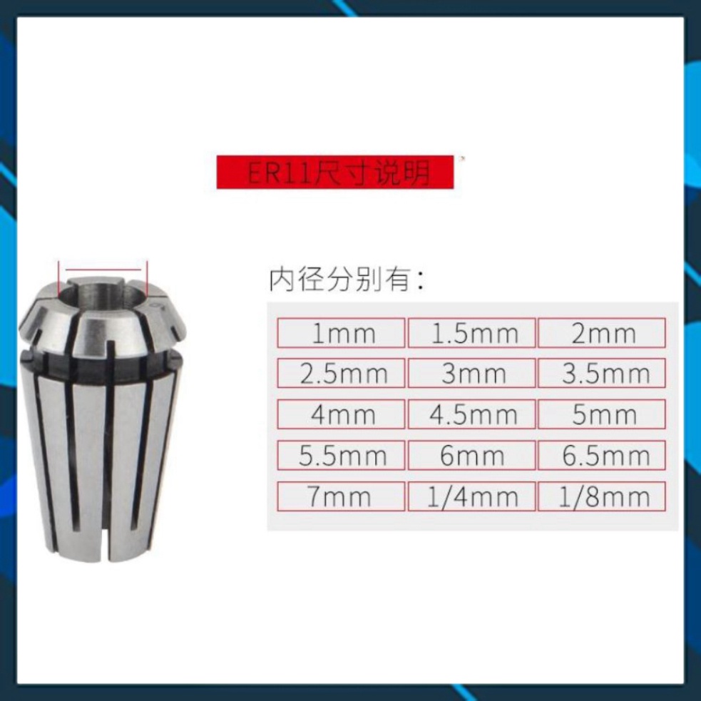 Đầu kẹp mũi CNC  cho ER11, ER16, ER20