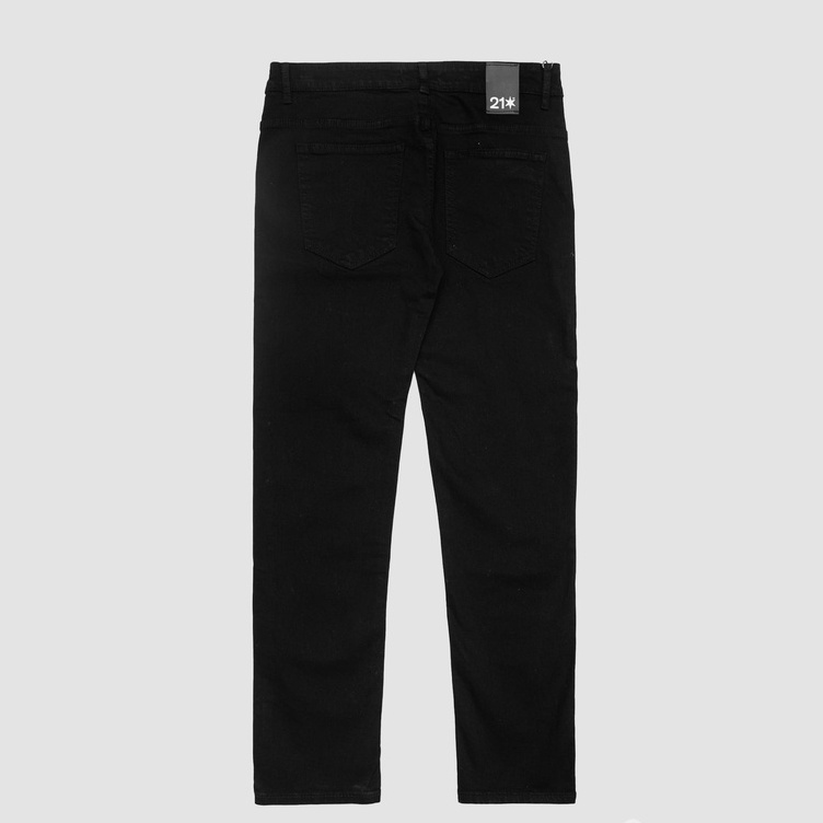 Quần bò ống bó 21ST URBAN New Black Skinny Klaus Jeans