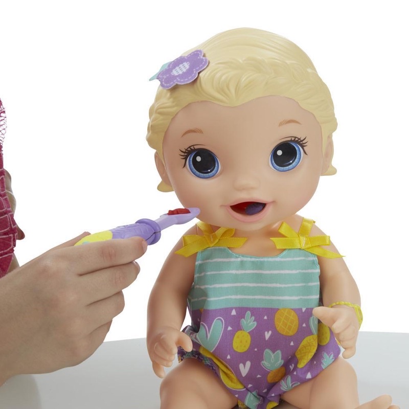 Búp bê Baby Alive Hasbro (Mỹ) - bé Lily biết ăn dặm E5841 và C2697