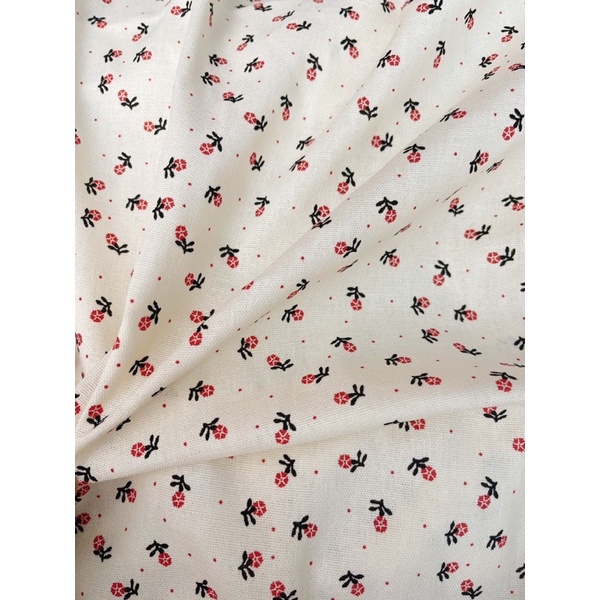 Vải linen hoa lục giác siêu đẹp , may váy áo , dồ handmade