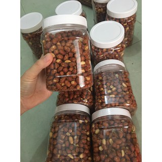 HŨ 500G ĐẬU PHỘNG RANG TỎI ỚT LOẠI NGON THƠM BỔ DƯỠNG