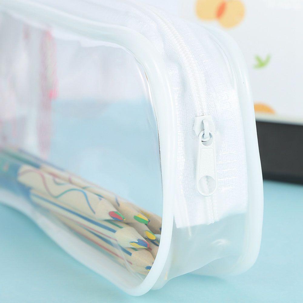 Túi Đựng Bút Trong Suốt Thiết Kế Đơn Giản Sáng Tạo