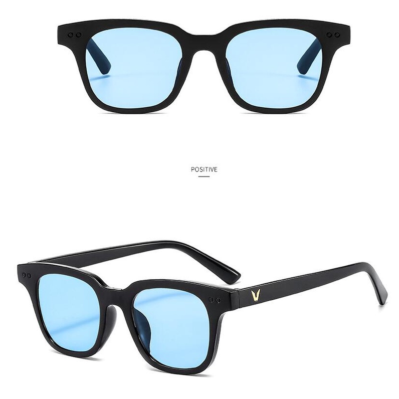 Kính Mát Thời Trang Nhiều Màu Unisex Gọng Chữ V Chống Tia UV400
