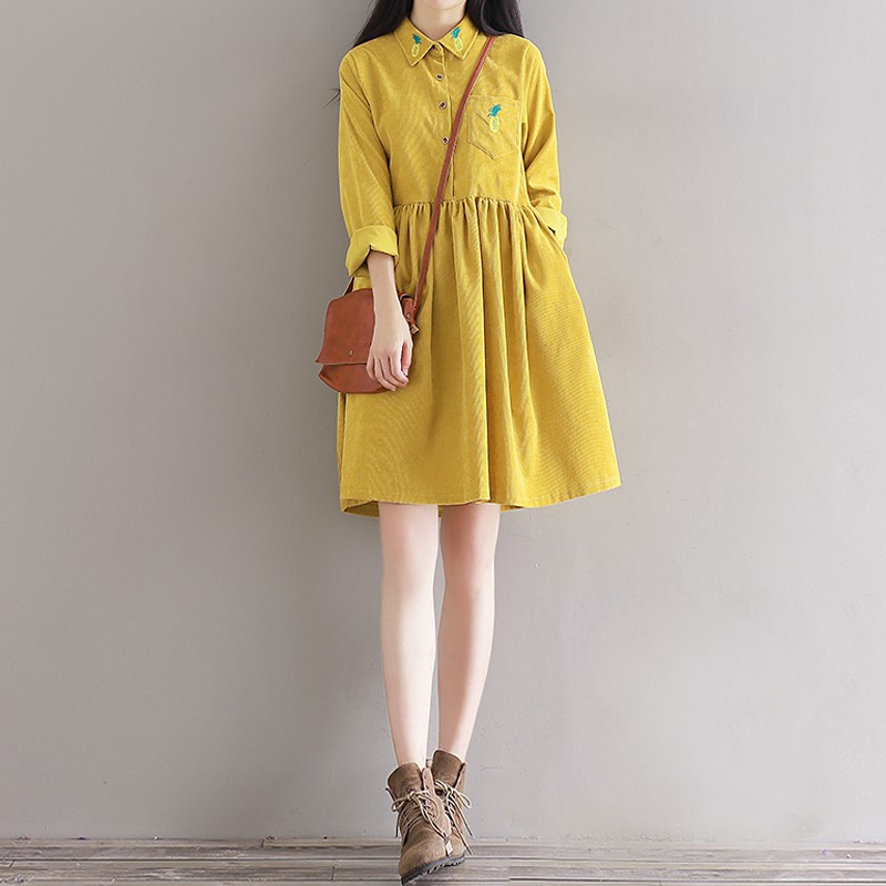 Babydoll _Vàng dứa