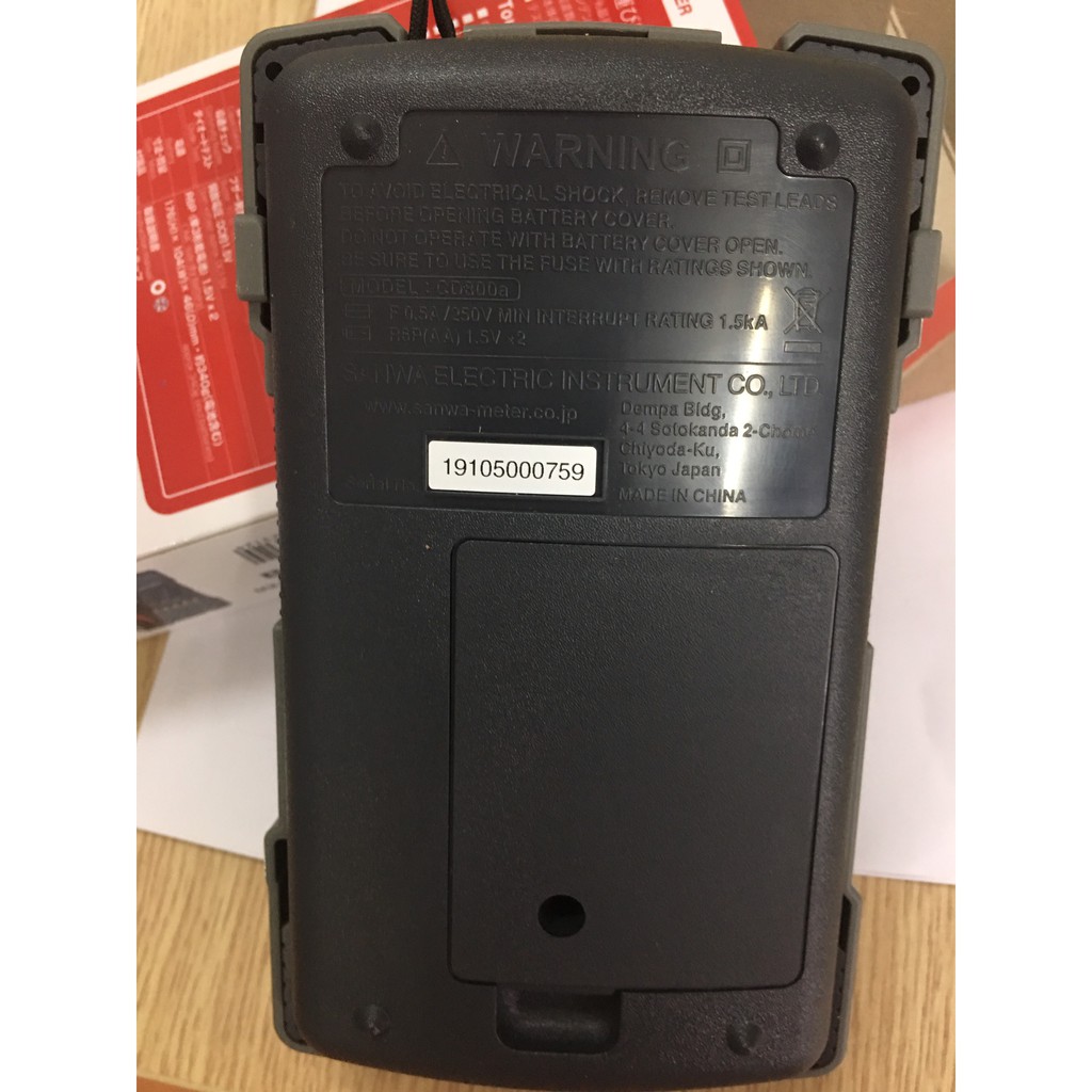 Đồng hồ vạn năng Sanwa CD800a màn hình điện tử, hàng chính hãng