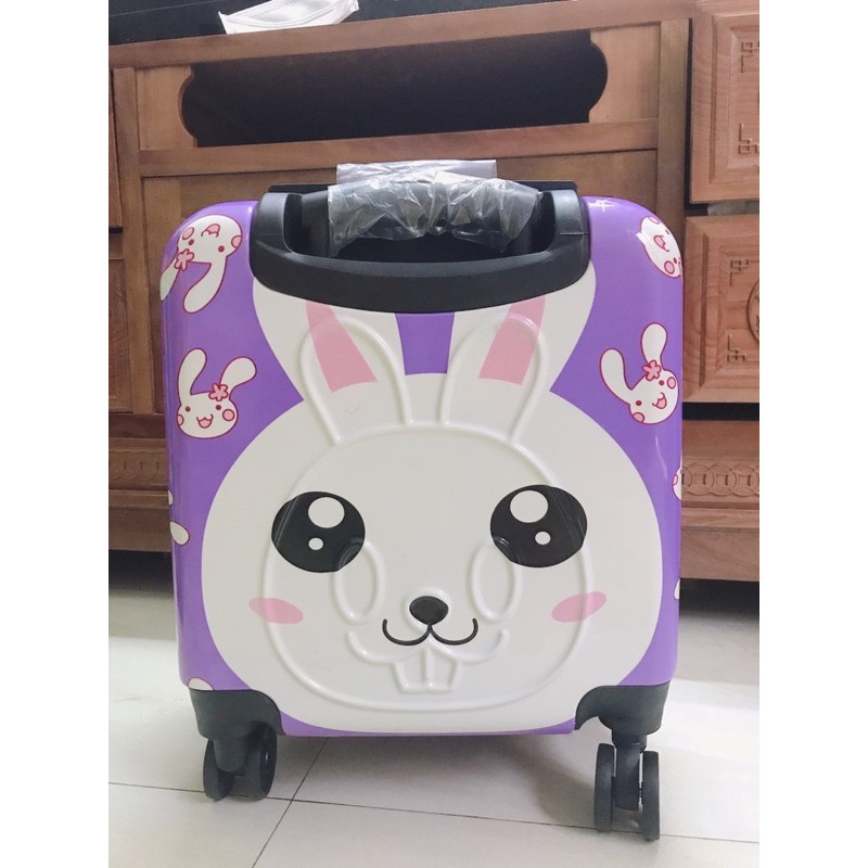 Vali trẻ em-thỏ tím dễ thương