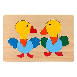 Tranh Ghép Hình Con Vịt