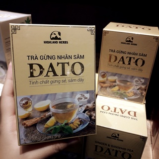 Trà gừng nhân sâm Dato