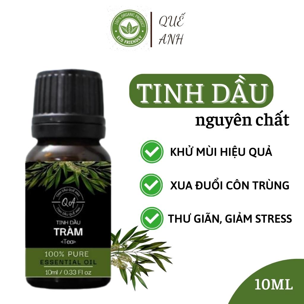 Tinh dầu tràm nguyên chất Quế Anh tinh dầu thơm phòng 10ml