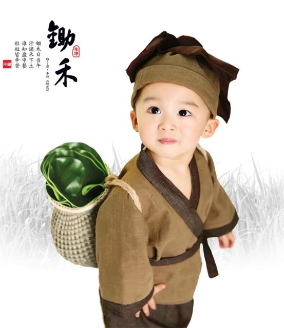 Set cổ trang cho bé