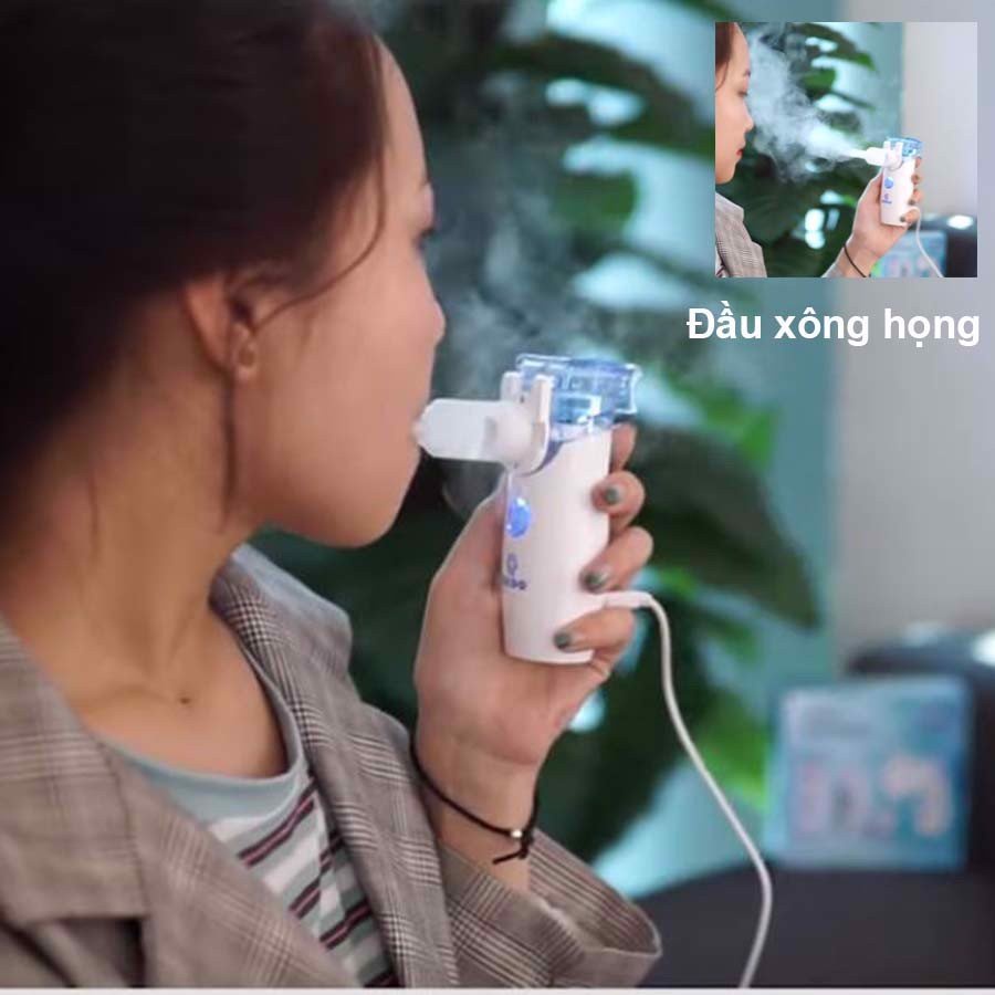 Máy xông khí dung cho bé CHIDO YS31 - Máy xông khí dung siêu âm cầm tay YS-31 không ồn, dùng pin - Chính hãng
