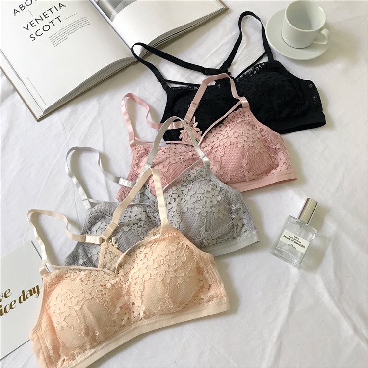 Áo bra ren nữ, áo ngực lót ren lưới mặc nhà ngủ đẹp thanh lý giá rẻ