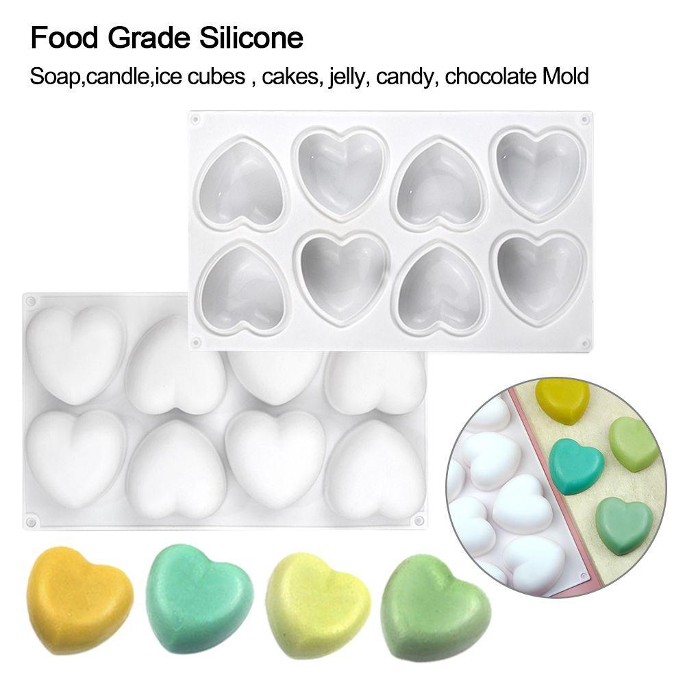 Khuôn Làm Bánh Hình Trái Tim Bằng Nhựa Resin