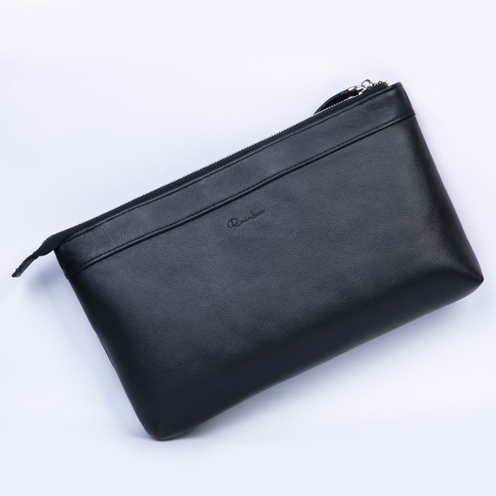 Clutch cầm tay nam Rainbow da bò thật nhập khẩu cao cấp RBMLC - 004 đẳng cấp và lịch lãm
