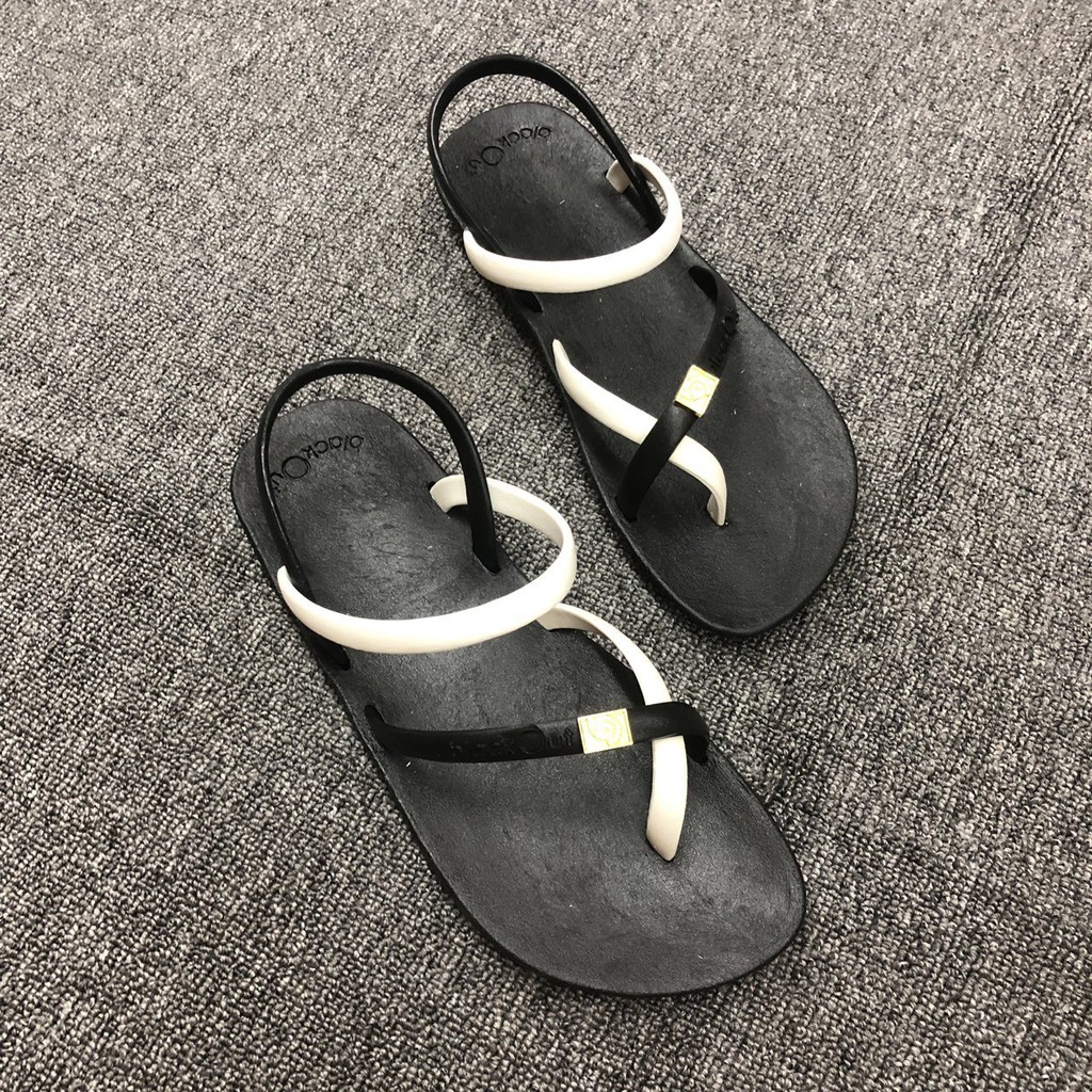 Giày Sandal Thái Lan Nữ Xỏ Ngón Blackout