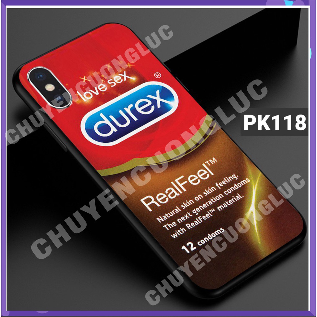 [HOT]  ỐP LƯNG IPHONE IN HÌNH DUREX CHẤTLƯỢNG-SIÊUBỀN-SIÊUĐẸP iPhone 6s6Plus7Plus8PlusXXsXrXsmax - CCL0806