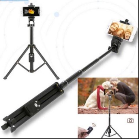 Gậy Tripod 3 Chân YUNTENG VCT 1688 Chính Hãng - Gậy Chụp Hình Điện Thoại, Máy Ảnh