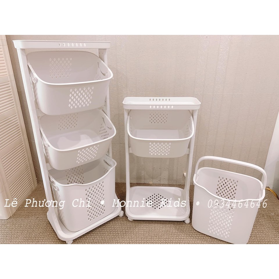 KỆ NHỰA 3 TẦNG PLASTIC