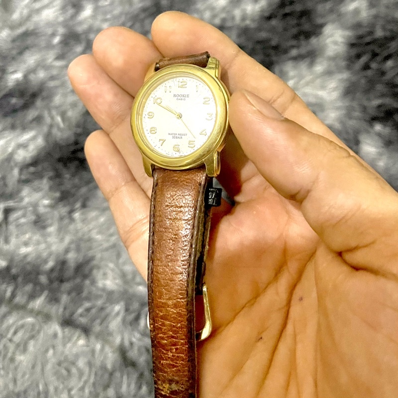 đồng hồ nam/ nữ casio dây da nhiều màu