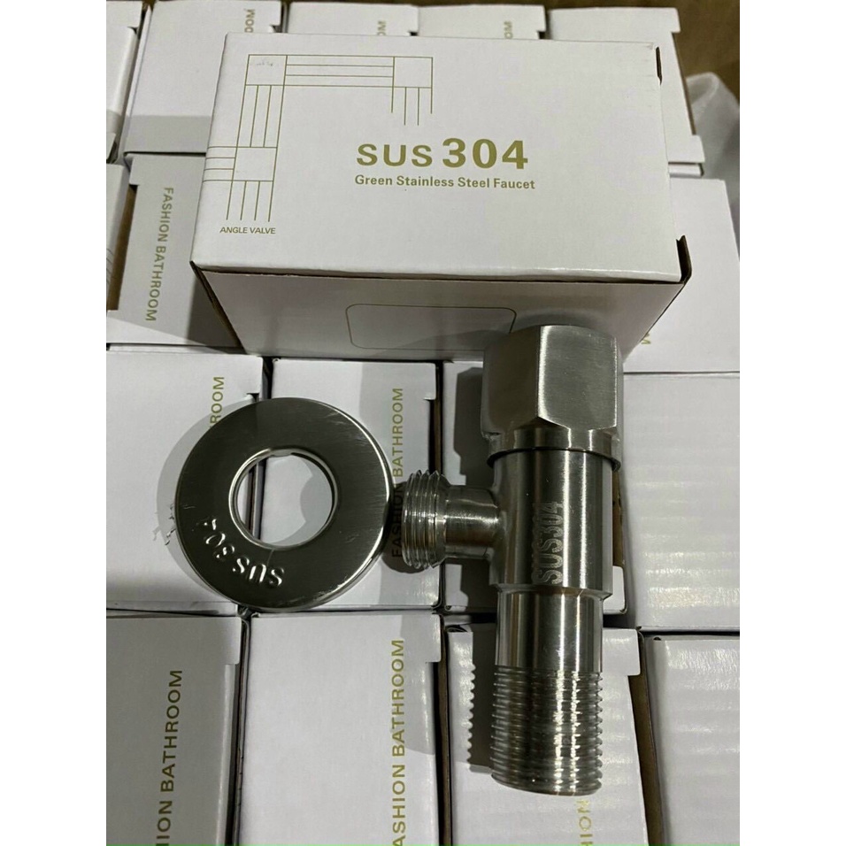 Nắp chụp vòi nước inox SUS 304, nắp chụp chân vòi hồ, T cầu