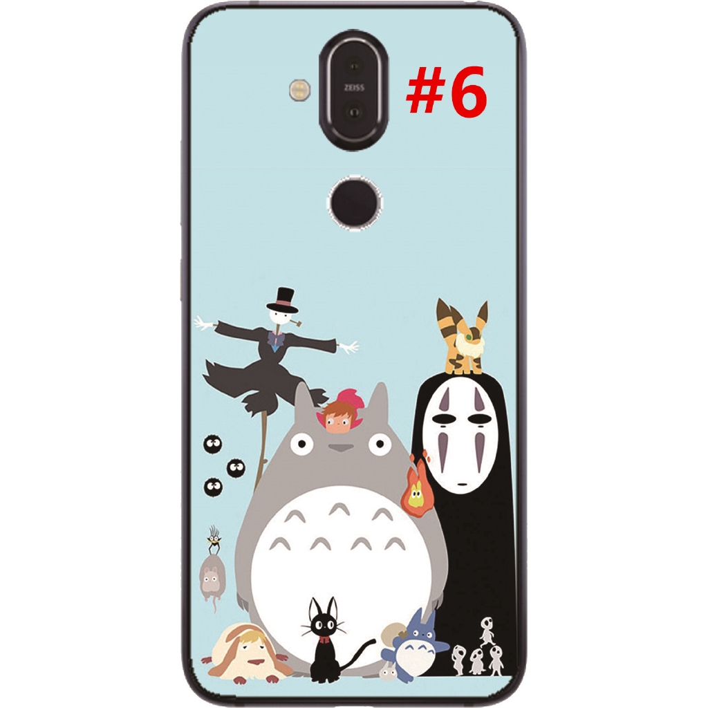 Ốp điện thoại họa tiết hoạt hình Totoro cho Nokia 2.1/3.1/5.1/7.1/4.2/3.2