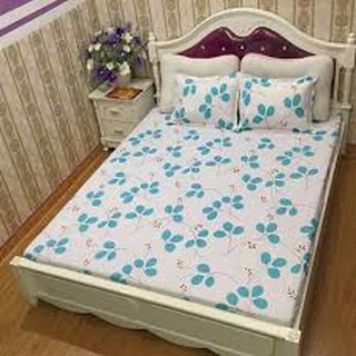 Set chăn ga gối hàng nhập khẩu, ga giường bo chun, drap giường chất poly ga gối 5 món ga chun,áo gối,chăn ga giường đẹp.