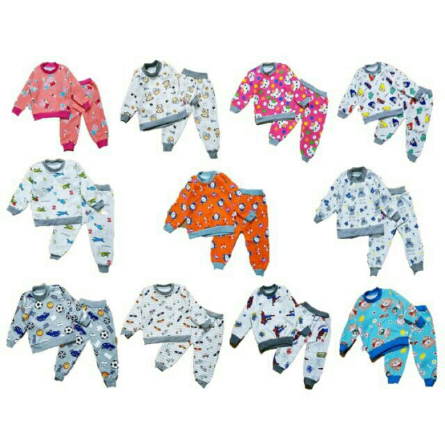 Bộ nỉ bông cho bé