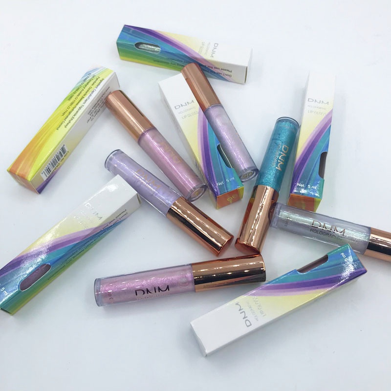 Son Bóng 6 Màu Tùy Chọn Trang Điểm Mượt Mà