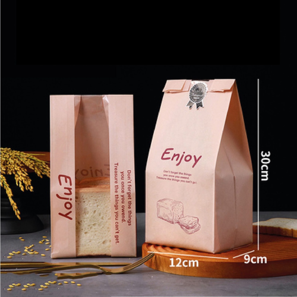 50 TÚI ĐỰNG BÁNH MÌ hoa cúc/bánh mì sandwich, kích thước 30x12x9 cm, đa dạng mẫu mã, tiện dụng, an toàn vệ sinh
