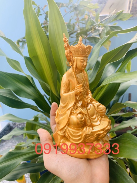 Tượng phật địa tạng cao 16 cm