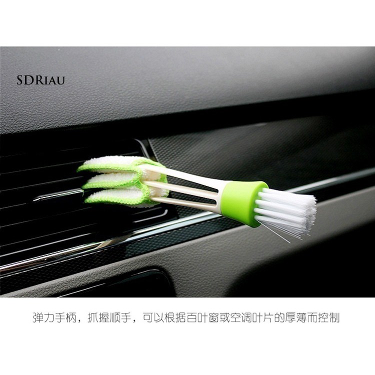 Bàn chải chà rửa lỗ thông khí xe hơi