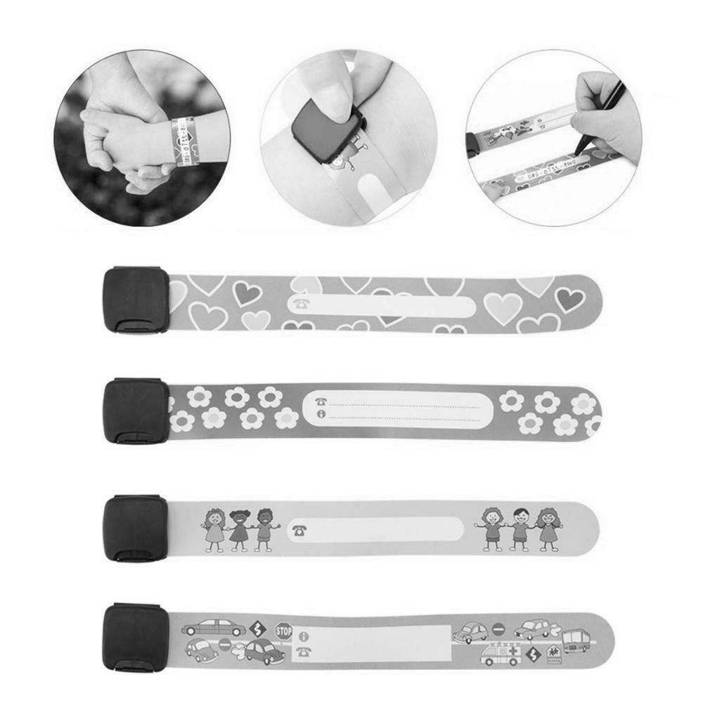 Set 8 Vòng Đeo Tay Chống Thất Lạc Cho Bé
