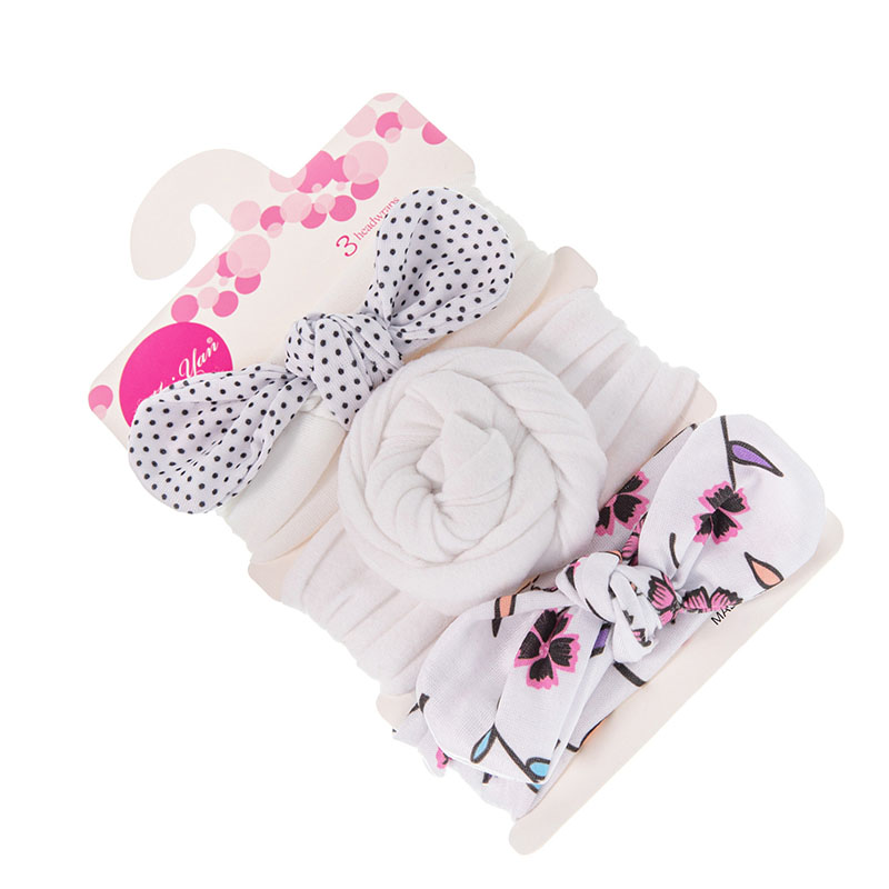 Set 3 băng đô hoa xinh xắn dễ thương dành cho bé gái
