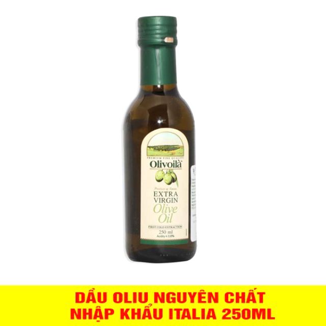 Dầu Oliu Nguyên Chất Olivoila 250ml( hàng có sẵn )