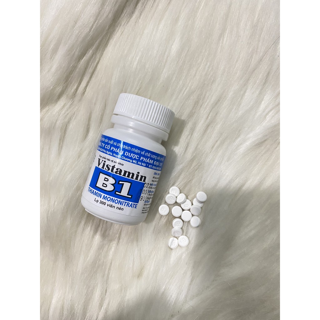 Vistamin B1 lọ 300 viên - Bổ sung Vitamin B1 cho cơ thể
