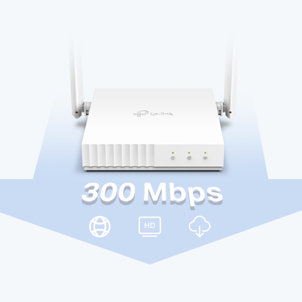 Router Wifi Chuẩn N 300Mbps TP-Link TL-WR844N router mạng - Hàng Chính Hãng