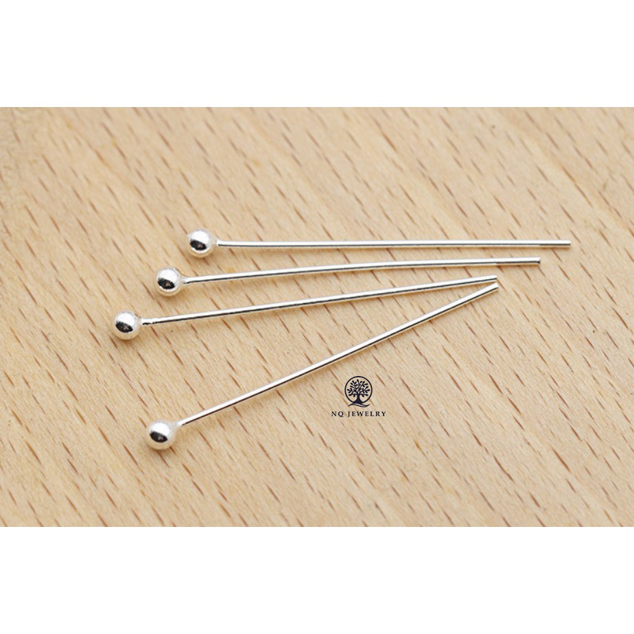 Đinh bạc phối vòng - Charm đinh bạc phối vòng