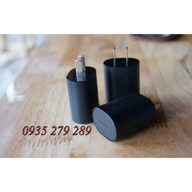 Củ Sạc Nokia Lumia AC-50E dòng 5V-1.3A ZIN Chân det