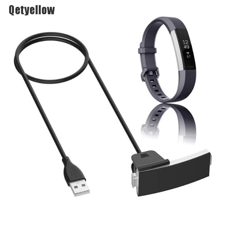 Dây Cáp Sạc Usb Màu Vàng Cho Vòng Đeo Tay Thông Minh Fitbit Alta Hr