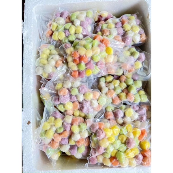 KHOAI MÌ VIÊN NGŨ SẮC- Túi 1kg
