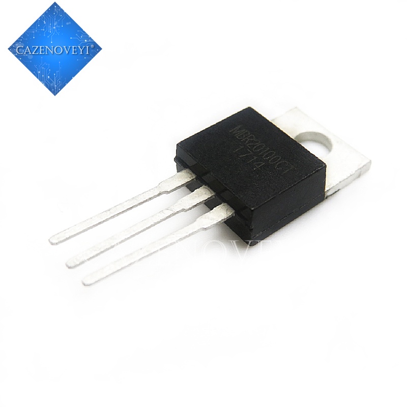 10 Cái / lốc MBR20100CT MBR20100CTP MBR20100 20100 TO-220 20A 100V Schottky Chỉnh Lưu Diode Còn Hàng