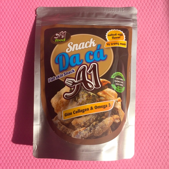 Snack da cá trứng muối A1 90g | BigBuy360 - bigbuy360.vn