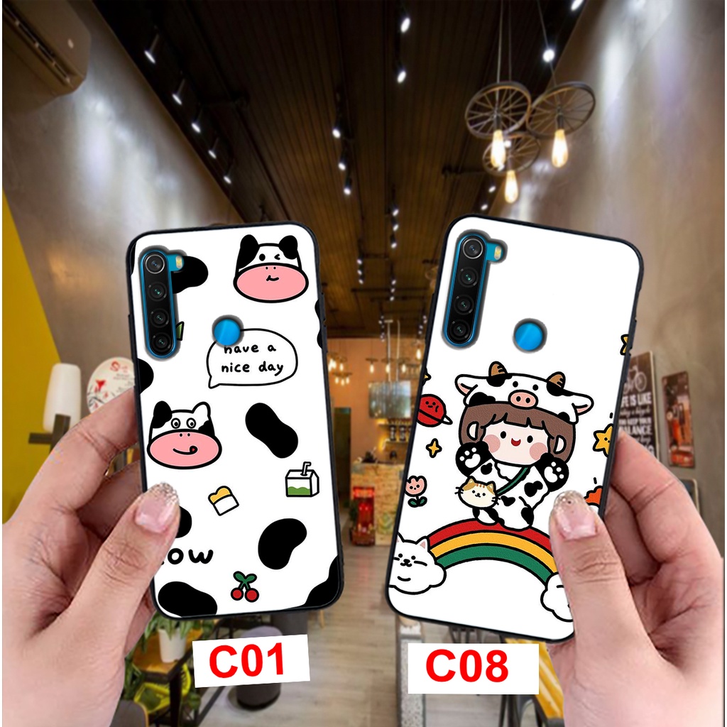 [FREESHIP]ỐP LƯNG XIAOMI NOTE 8 HÌNH BÒ SỮA ĐÁNG YÊU-CUTE