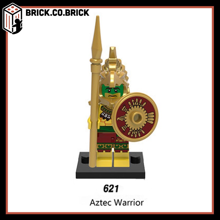 Lính trung cổ Đồ chơi lắp ráp minifigure và non lego Các nhân vật trong triều đại thời Pharaoh XH 0161