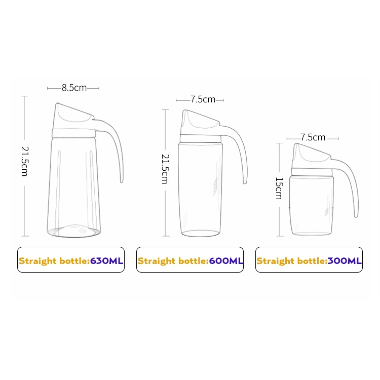 Bình Thủy Tinh Đựng Dầu Ăn Gia Vị Thích Hợp Cho Nhà Bếp