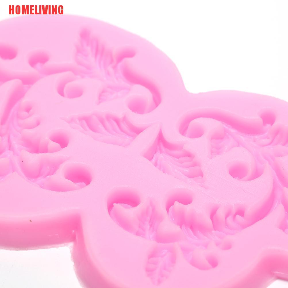 Khuôn Silicone Tạo Hình Dây Hoa Trang Trí Bánh DIY