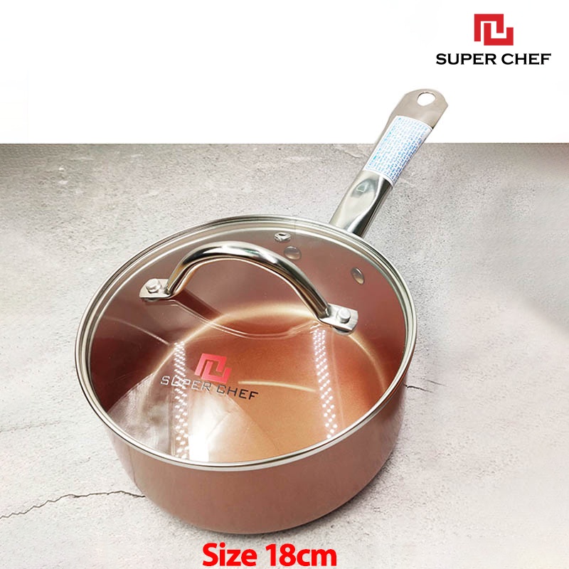 [Mã BMBAU50 giảm 7% đơn 99K] Nồi Nấu Cháo Cho Bé Super Chef Công Nghệ Ceramic Cao Cấp, Bền Bỉ