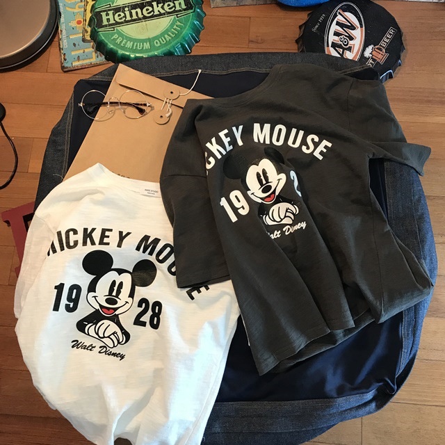 Áo Thun Nữ Tay Ngắn Dáng Rộng In Hình mickey Thời Trang