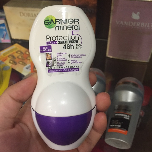 Lăn khử mùi Garnier Mineral 48h( hàng xách tay Đức)