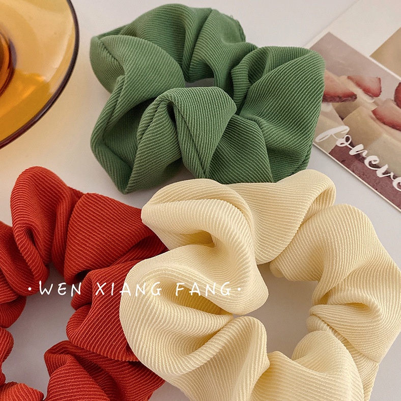 Dây Cột Tóc Thiết Kế Đơn Giản Ngọt Ngào Dễ Phối Đồ